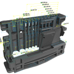 2025 Connecteur plastique pour métrologie 6