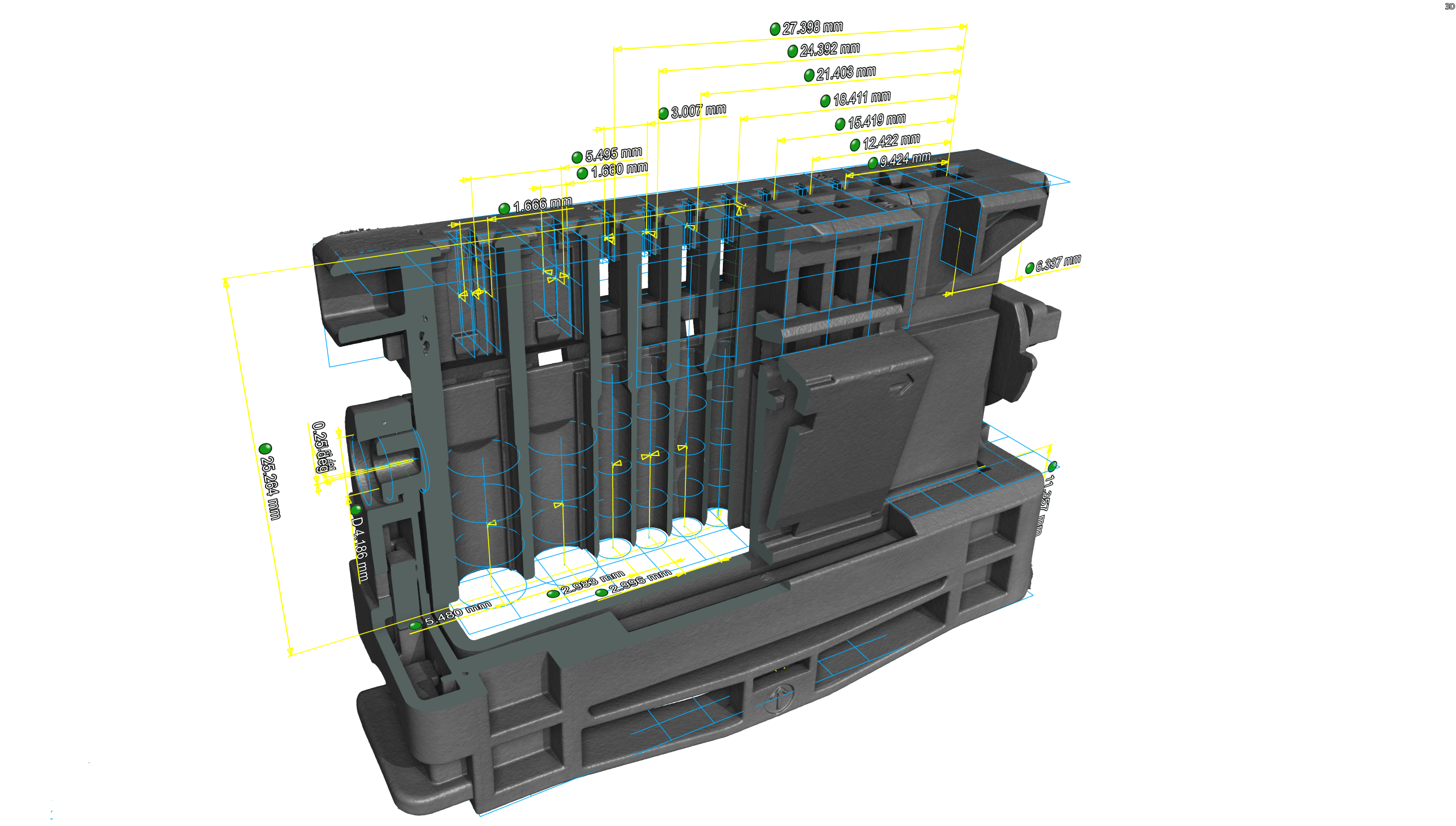 2025 Connecteur plastique pour métrologie 6